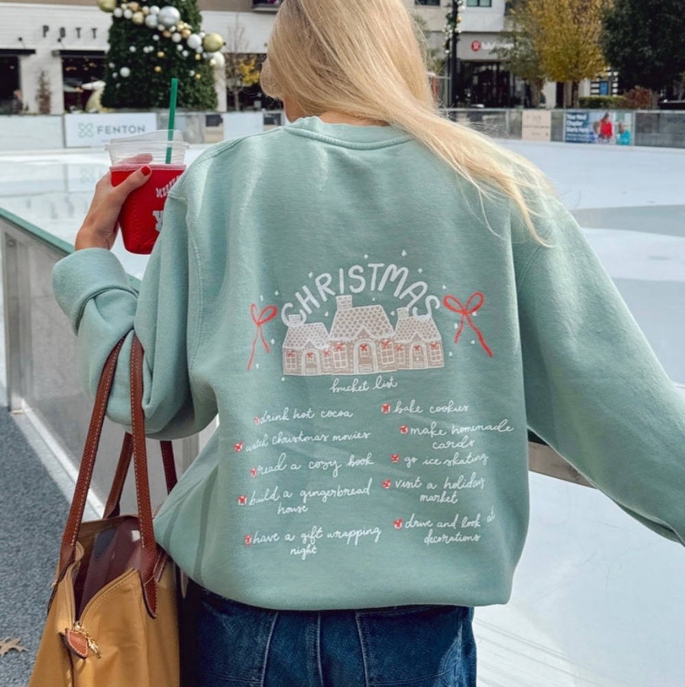 All Things Lilly Ann GINGERBREAD CHRISTMAS BUCKET LIST CREW